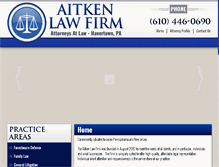 Tablet Screenshot of aitkenlaw.net